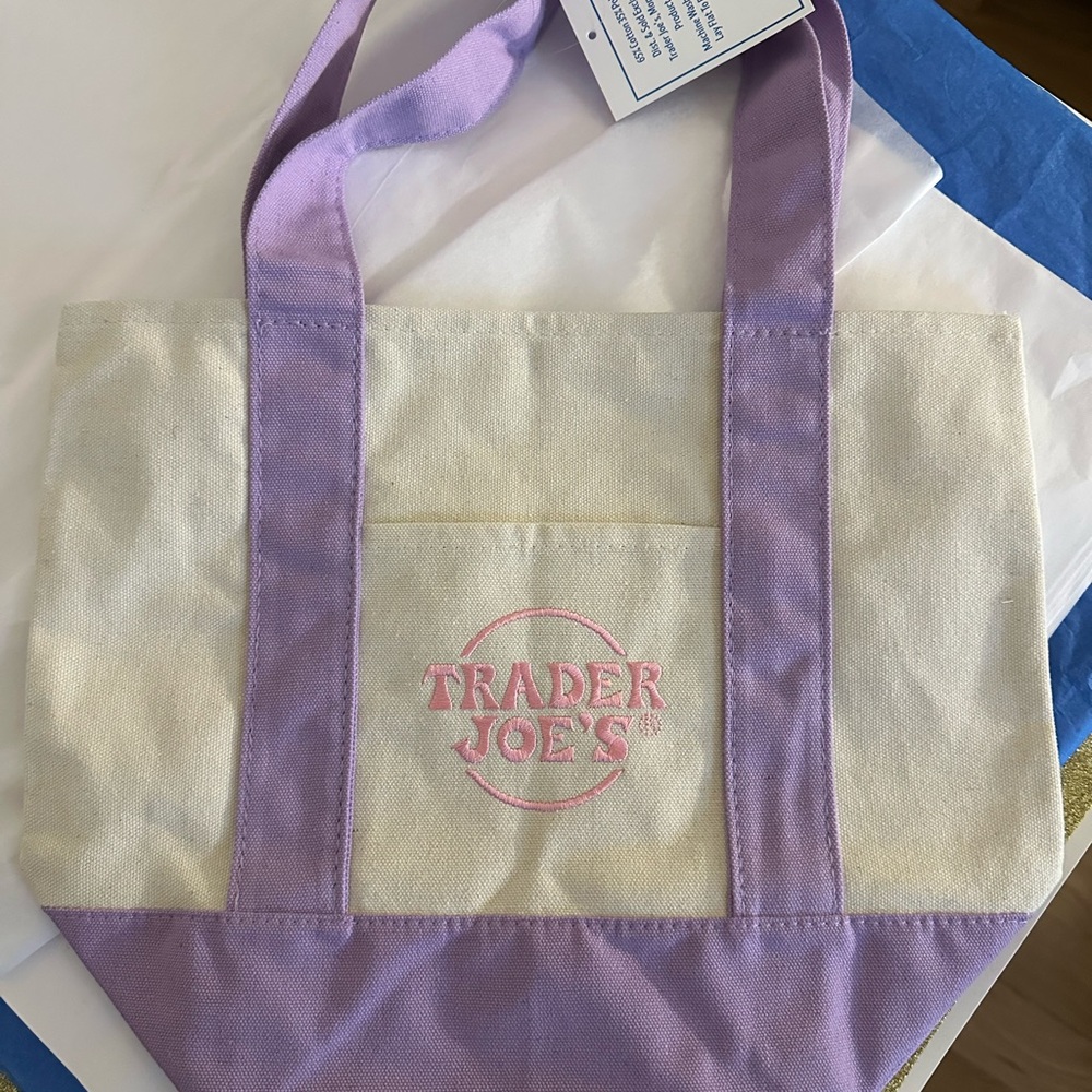 Trader Joe’s mini pastel bag-lilac